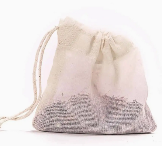 Sachet de thé réutilisable 100% coton