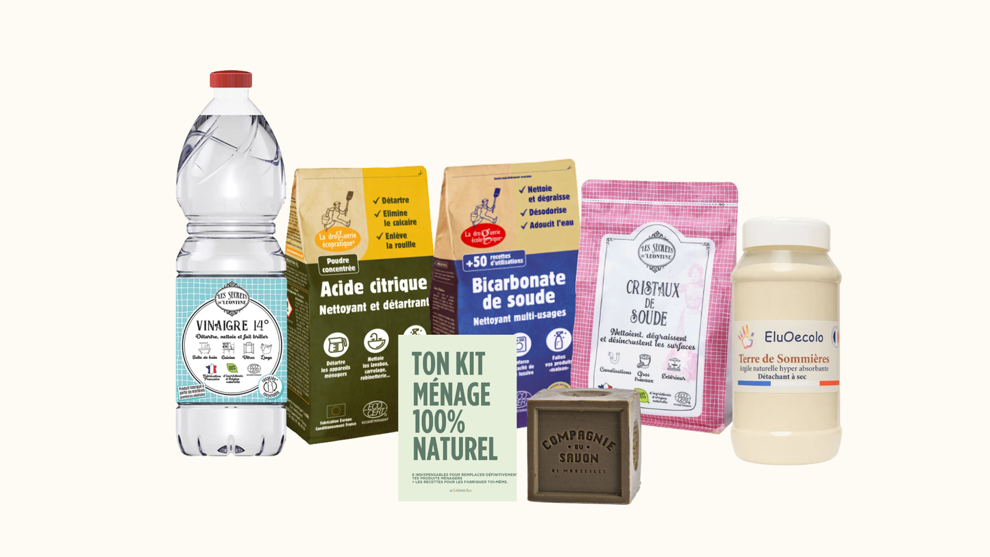 6 essentiels pour faire son ménage au naturel